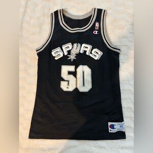 Vintage 90s San Antonio Spurs David Robinson #50 Champion Jersey
